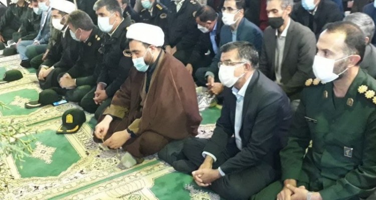 دومین مراسم سالگرد شهادت حاج قاسم سلیمانی در صحنه برگزار شد.