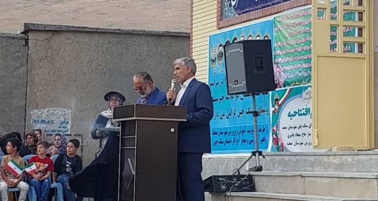 آخرین مدرسه کانکسی شهرستان صحنه افتتاح شد