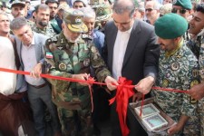 یادمان شهدای گمنام شهرستان صحنه افتتاح شد