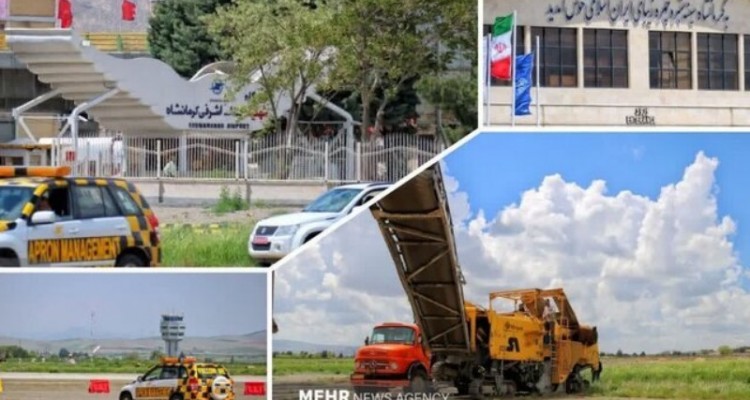 افتتاح باند جدید فرودگاه کرمانشاه در انتظار مجوز هواپیمایی