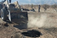 انسداد ۲۵ حلقه چاه غیرمجاز در صحنه