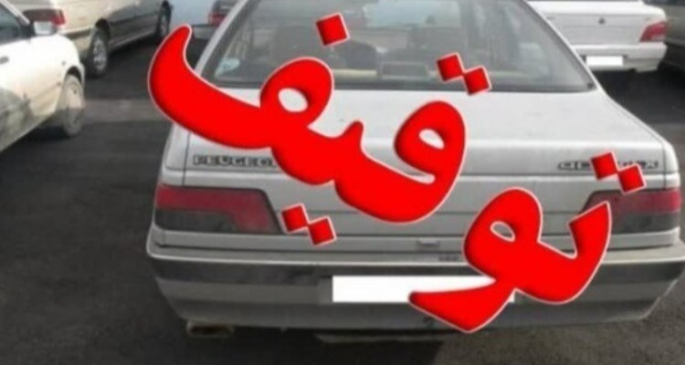 توقیف ۳۰ دستگاه وسیله نقلیه متخلف در صحنه
