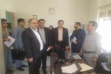 رئیس کل دادگستری کرمانشاه از حوزه قضایی هرسین بازدید کرد