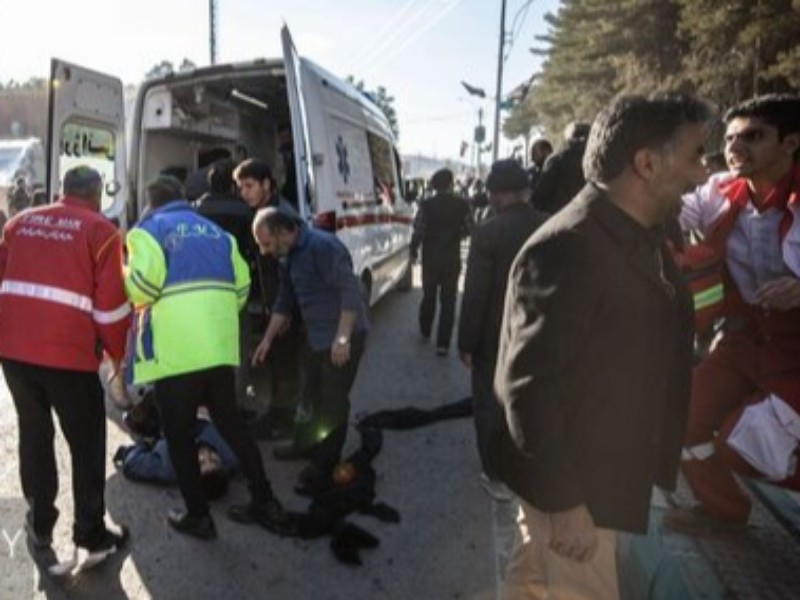 انفجار تروریستی در مسیر گلزار شهدای کرمان/ ۱۰۳ شهید و ۲۱۱ مصدوم انفجار تروریستی در مسیر گلزار شهدای کرمان/ ۱۰۳ شهید و ۲۱۱ مصدوم