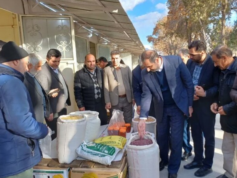 ۳۴ باب غرفه تنظیم بازار در صحنه افتتاح شد ۳۴ باب غرفه تنظیم بازار در صحنه افتتاح شد