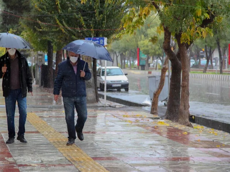 صحنه پربارش‌ترین شهر کرمانشاه/ ۲۳ میلی‌متر در ۲۴ ساعت