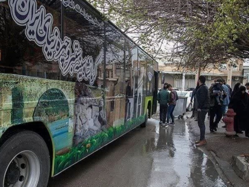 اتوبوسهای گردشگری در کرمانشاه راه اندازی شدند اتوبوسهای گردشگری در کرمانشاه راه اندازی شدند
