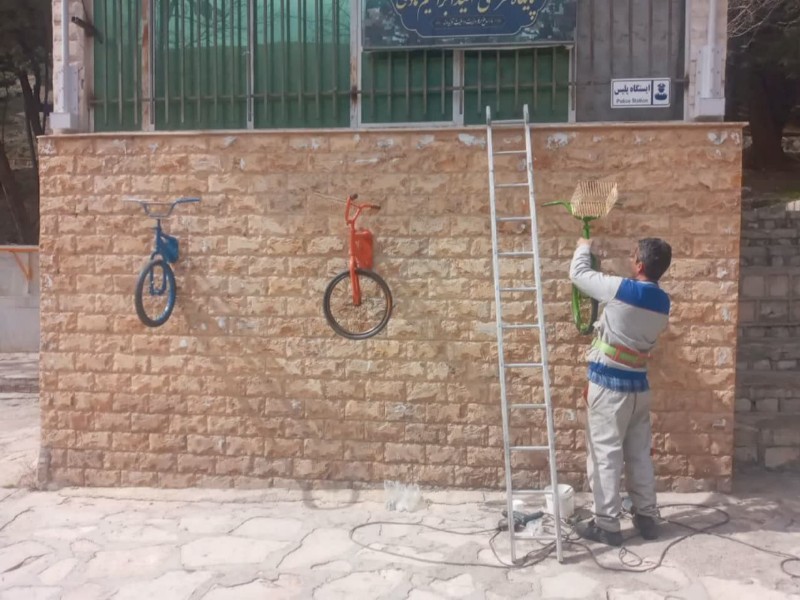 نصب المانهای متعدد در سطح شهر با هدف ارتقای حس مكان شهروندان