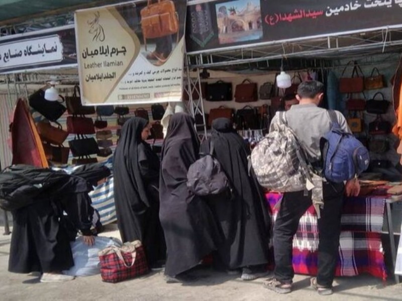 ۱۲۰ غرفه صنایعدستی در مسیر زوار اربعین برپا میشود ۱۲۰ غرفه صنایعدستی در مسیر زوار اربعین برپا میشود