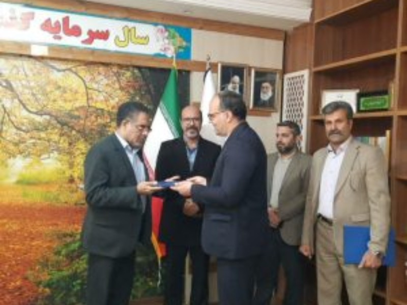 آیین تکریم و معارفه مهارتی به عنوان رئیس آبفای شهرستان صحنه برگزار شد آیین تکریم و معارفه مهارتی به عنوان رئیس آبفای شهرستان صحنه برگزار شد