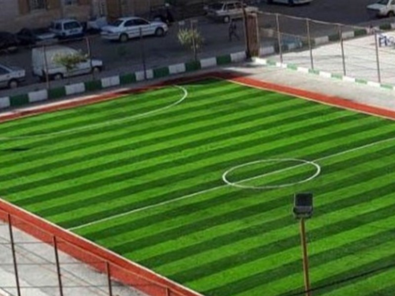 زمین چمن مصنوعی روستای کرکسار بخش دینور شهرستان صحنه افتتاح شد زمین چمن مصنوعی روستای کرکسار بخش دینور شهرستان صحنه افتتاح شد