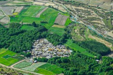 تنها روستای قلبی جهان در شهرستان صحنه + عکس