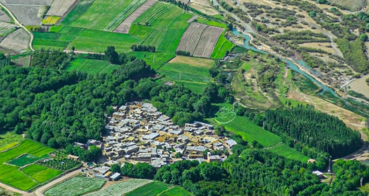 تنها روستای قلبی جهان در شهرستان صحنه + عکس