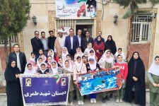 مراسم دیدار دوست در محل کانون پرورش فکری کودکان و نوجوانان شماره ۲ صحنه انجام شد