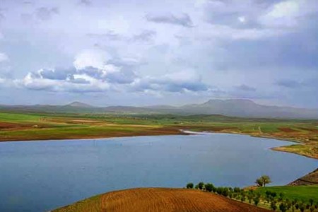 آب سد «جامیشان» صحنه به روی کشاورزان دینور باز شد؛ تحقق مطالبه‌ای دیرینه برای رونق تولید