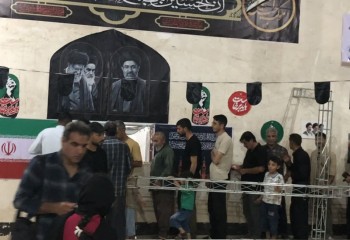 موکب مردمی حب الحسین شهرستان صحنه