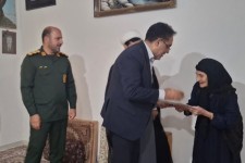دیدار با خانواده معظم شهدای صحنه به مناسبت هفته دفاع مقدس
