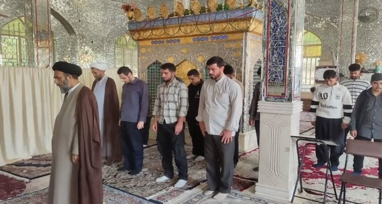 اردوی زیارتی مدرسه علمیه امیرالمؤمنین (ع) صحنه برگزار شد+عکس