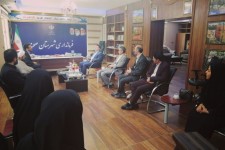 دیدار  سرپرست اداره کل کانون پرورش فکری کودکان و نوجوانان کرمانشاه با مسئولین صحنه
