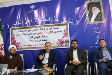 حضوردبیر شورای فرهنگ عمومی کشور در شهرستان صحنه + عکس