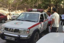 امدادرسانی به کوهنورد مفقود شده در ارتفاعات دربند صحنه