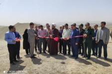 فاز دوم کارخانه شن و ماسه شهرداری صحنه به بهره برداری رسید