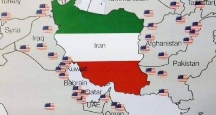 ایران اگر بزرگ و مقاوم نبود با ۴۰ پایگاه نظامی غربی احاطه نمی شد
