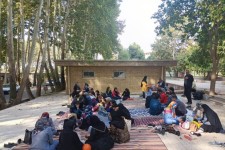 اردوی تفریحی نابینایان کرمانشاهی در شهرستان صحنه