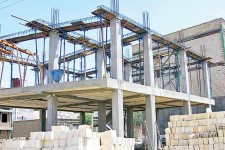 پروژه ساخت اداره پزشکی قانونی شهرستان صحنه درحال انجام است