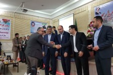آئین تجلیل از پرستاران شهرستان هرسین انجام شد + عکس