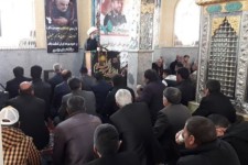 مراسم شهادت حضرت زهرا(س) در بخش دینورصحنه برگزار شد