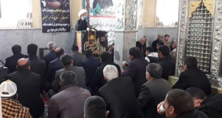 مراسم شهادت حضرت زهرا(س) در بخش دینورصحنه برگزار شد