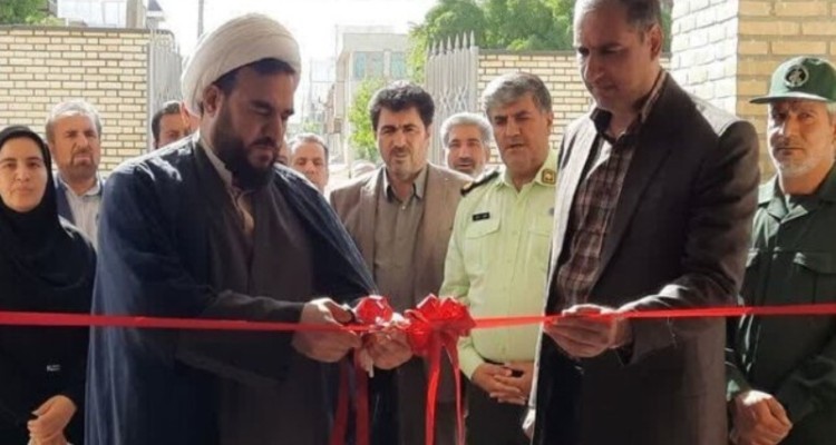 ساختمان پزشکی قانونی شهرستان صحنه افتتاح شد