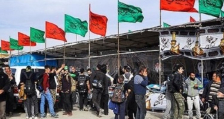 مواکب صحنه برای خدمت رسانی به زوار اربعین پشتیبانی می‌شوند