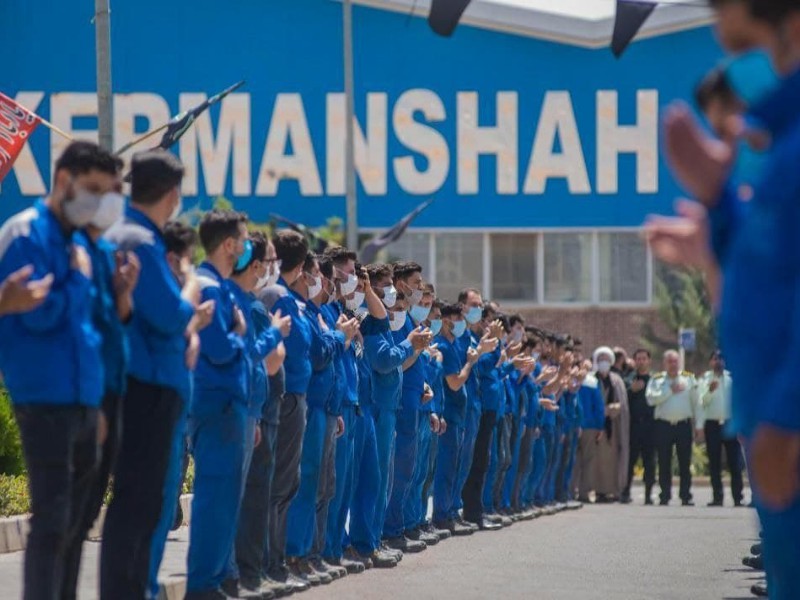 مراسم عزاداری باشکوه کارکنان ایران خودرو کرمانشاه در صحنه برگزار شد مراسم عزاداری باشکوه کارکنان ایران خودرو کرمانشاه در صحنه برگزار شد