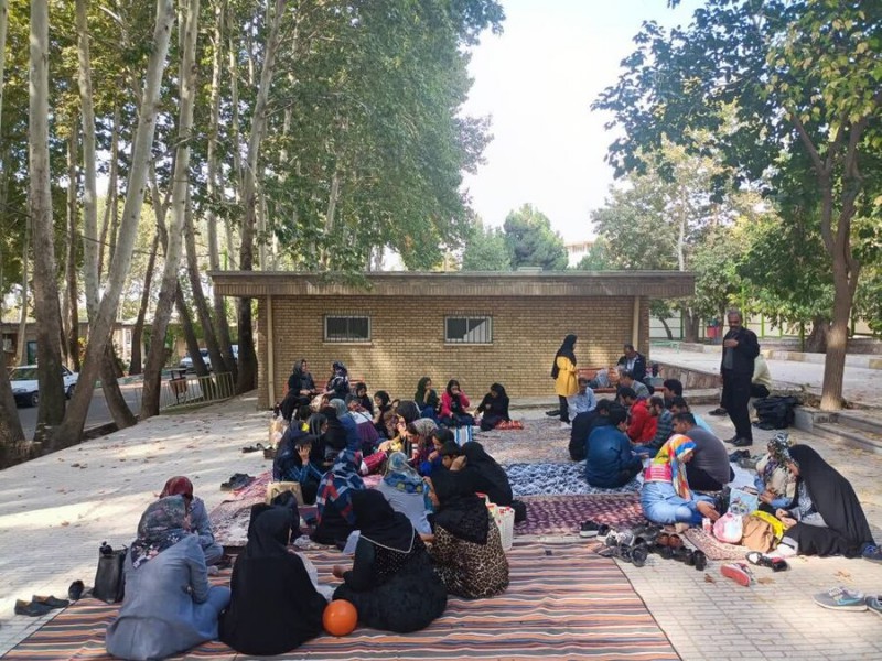 اردوی تفریحی نابینایان کرمانشاهی در شهرستان صحنه اردوی تفریحی نابینایان کرمانشاهی در شهرستان صحنه