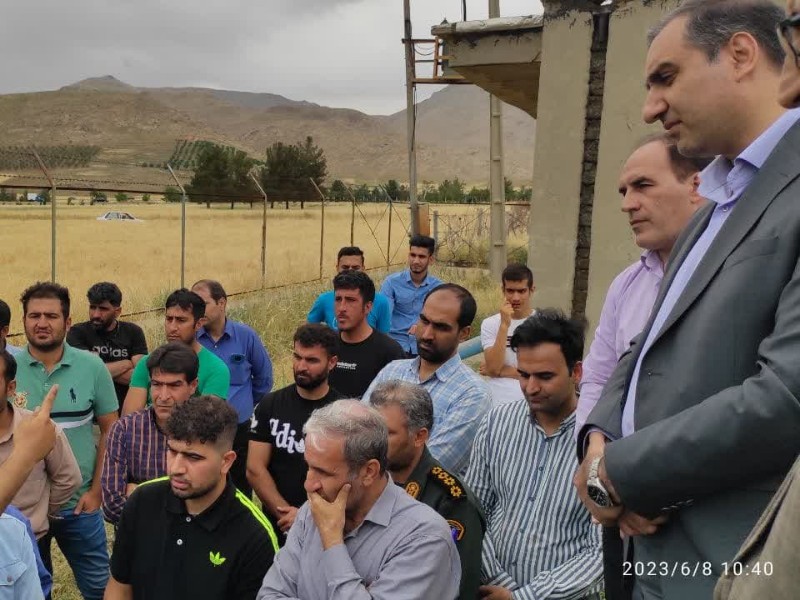 مشکل کمبود آب شرب روستای بیدسرخ مرتفع گردید مشکل کمبود آب شرب روستای بیدسرخ مرتفع گردید