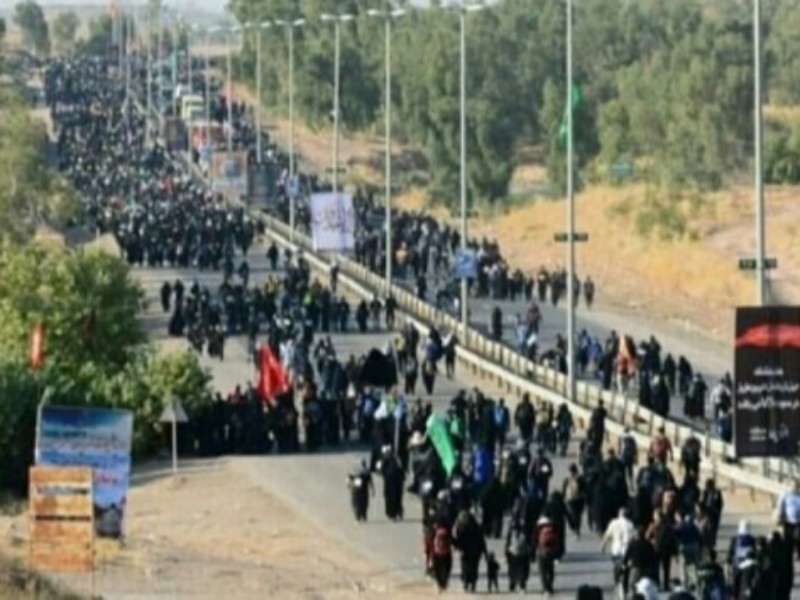 765 هزار زائر اربعین از خسروی تردد کردند