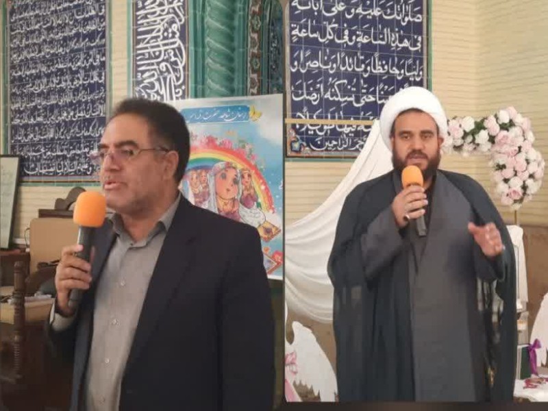 جشن تکلیف دانش‌آموزان شهر صحنه برگزار شد